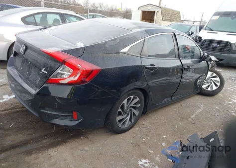 2016 Honda Civic Ex from USA, damaged, VIN 19XFC2F7XGE233628